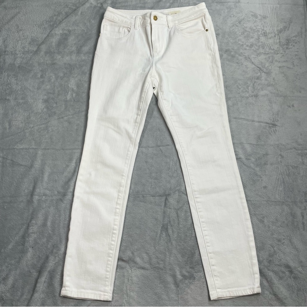 Pilcro And The Letterpress Jeans 29 Womens Script Skinny Stretch